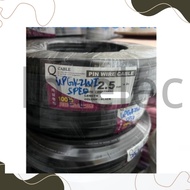 READY STOCK PURE COPPER 2.5MMX2C/ 2.5MM X 2C TEMPARORY CABLE