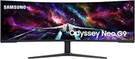 SAMSUNG 57" Odyssey Neo G9 Series Dual 4K UHD 1000R Curved Gaming Monitor, 240Hz, 1ms with DisplayPo