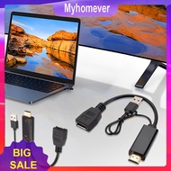 HDMI-Compatible Male To DP Female Adapter Cord 4K 60Hz 2K 120Hz HDMI-Compatible To DP Cord for Compu