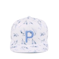 PUMA GOLF MEN'S LOWLANDS P SNAPBACK CAP - WHITE