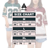 Streetwear outfit jersey oversize boxy retro unisex vintage jersey/