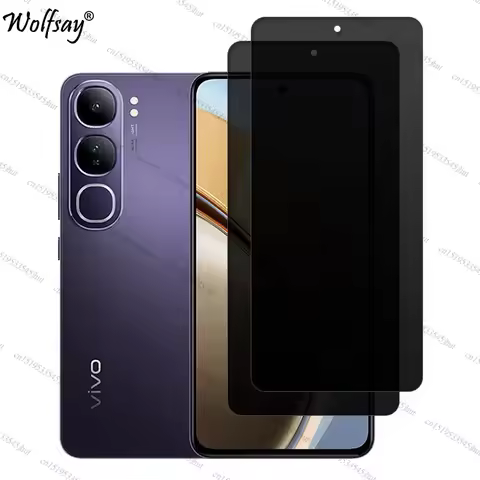 Anti-Spy Tempered Glass For Vivo V40 SE 80W Privacy Screen Protector For Vivo V40 SE Glass For Vivo 