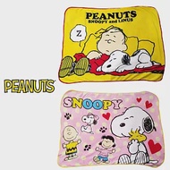 【正版授權】史努比 滿版毛毯/冷氣毯/毯子 Snoopy PEANUTS -黃色 853124