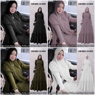 SWARO SYARI - gamis syari / set syari / dress muslimah / set khimar /