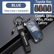 Toyota Prado Corolla 2023 Corolla Cross Altis 2023 Camry Key FOB Cover Key Case Car Accessories