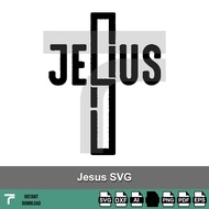 TF888 - Jesus Christ SVG, Jesus Vector Graphic art SVG, Jesus LOGO PNG, Jesus Tee Shirt illustration