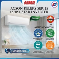 ACSON RELEKS SERIES 1.5HP 4-STAR INVERTER AIR CONDITIONER I A3WMY15CF/A3LCY15C
