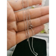 Italian Chain 18k White Gold