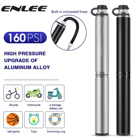 ENLEE Bicycle Pump Portable Shadow Pump Mini Pump Meifazui Universal Road Bike Mountain Bike Inflata