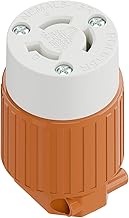 NEMA L6-15R Locking Plug, (ETL Listed) Cord End Connector, Twist Lock L6-15 15Amp 250Volt Female AC 