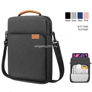 Tablet Crossbody Bag 9-11 inch Waterproof Tablet Sleeve for Up to 12.9 Inch New iPad Pro,Macbook Air
