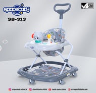 Baby Walker Spacebaby SB-317 + Tongkat Dorongan // WALKER SB 303// SB 313 // SB 315// SB 503 SB 315