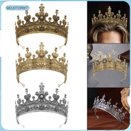 [mojotorw7] King's Crown Headband, Knight Jewelry, Decorative for Cosplay, for Knight