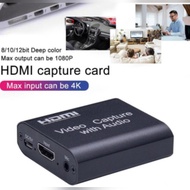 HDMI VIDEO CAPTURE WITH AUDIO USB 4K