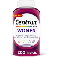 Centrum Multivitamin Tablet for Women, Multivitamin/Multimineral Supplement with Iron, Vitamin D3, B