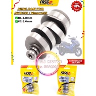 YAMAHA NVX155 NMAX155 V1 V2 V3 FASSTEK RACING CAMSHAFT C1 4.8MM / C2 5.6MM NVX NMAX 155 ESR AMC ERS1