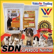 ▨ ∱ ◷ 1 kg  SuperDog Nutrition by Manalo K9 SDN 42  dog food for puppy original packaging SDN for a