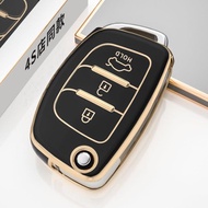Hyundai car key case for Hyundai i20 IX35 i10 elantra tucson keychain