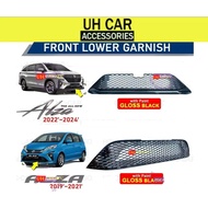 Perodua Alza 2019 - 2025 Sarung Depan Front Lower Grille Grill Honeycomb Mesh Exterior With Paint Ca