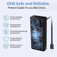 New 65W USB C Laptop Charger for Dell Laptop Charger,Dell USB C Charger for Dell Latitude 3340 3440 