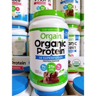 New model [HCM]Orgain Organic Protein Plant Based Protein Powder chocolate 1200g, 1.2kg Orgain Organ