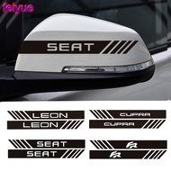 2pcs Car Rearview Mirror Sticker For Seat FR Leon  Cupra