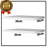 / wall shelf 2pcs wall shelf Size L.20cm x W.20cm x H.2cm