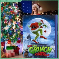 Christmas Grinch Monster Blind Box Advent Calendar Gift  Party Decor Prop