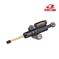 RCB APEX 80MM / S-LINE 110MM STEERING DAMPER ➕ BRACKET FULL SET PNP ADJUSTABLE IMPORT SUZUKI RAIDER 