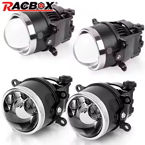 3 inch Hyperboloid led Fog light Laser Bi LED Projector Len Hi-lo beam Fog lamp Lenses for Ford Hond