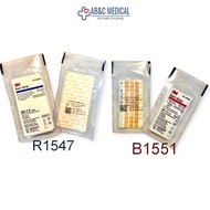 3m steri-strip  สีขาว 3m steri-strip B1551  6 mm x  75 mm สีเนื้อR1547  Reinforced Skin Closures ขนา