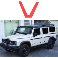 V-Shaped Hood Decal Sticker Compatible with INEOS Grenadier 2020-2025 Accessories, Front Hood Graphi