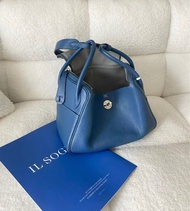 Hermes Lindy 26  瑪瑙藍拼海鷗灰