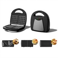 Sandwich Appliance Multifunctional Breakfast Station 110V Electric Sandwich Press Non-Stick Space-Sa
