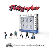 American Diorama 1:64 Figure Set: 攝影團隊｜American Diorama 1:64 Figure Set: Photographers #AD-2414