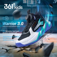 361Degree Kids' Boys' Athletic Basketball Shoes Fall New Arrival Medium-Large Kids' Anti-Slip Casual