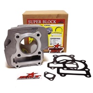 CAST IRON BLOCK 55.25 MM BRT JUPITER Z VEGA R 5tp 5 TP 130CC Gasket Block 55.25mm Jupiter Z 110 Jupi