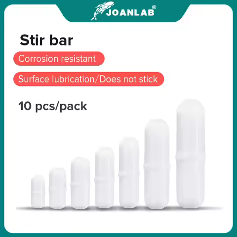 JOANLAB Official Store Magnetic Stirrer Stir Bar Size 15mm 20mm 25mm 28mm 30mm 35mm PTFE Magnetic St