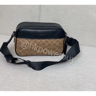 Coach Graham Crossbody Bag In Signature Canvas (Men Sling Messenger Shoulder Bag)