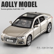 132 ออดี้ RS7 รถของเล่นจำลองสมจริงเด็กกีฬารถตกแต่งของขวัญสะสมแบบคงที่รถจำลอง
