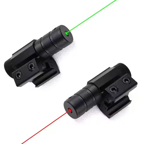 AR10 AR15 M4 M16 AK47 HK416 G17 G19 Red Laser Sight 11mm/20mm Rail Mount Pistol Rifle Optics Sight P