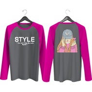 Women's Long Sleeve T-Shirt/ Women's Top T-Shirt Sarangheo m81 back DTF / Women's T-Shirt/ T-Shirt T