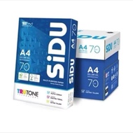HVS F4 & A4 SIDU 70GSM PAPER