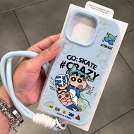 Shin Chan Silicone Pattern [Bypik47_Id] Cute Casing hp Infinix Smart 20 Hot 60 Pro Plus 60I Itel P55