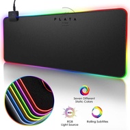 Bàn di chuột 80x30 ( miếng lót ) có đèn LED RGB 16 triệu màu loại lớn size 300*800*4mm - Pad full ch