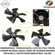 PERODUA KANCIL / MYVI / VIVA / TOYOTA HARRIER / CAMRY DENSO RADIATOR FAN BLADE ( L ) 022770-17503D (