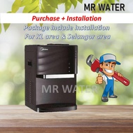 Midea Alkaline Water Dispenser Hot Normal Cold Model: 1631 With 4 Water Filter ( W.Installation ) - 
