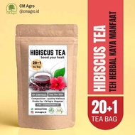 Original TEH BUNGA SEPATU (HIBISCUS TEA) TEH KESEHATAN KULIT,