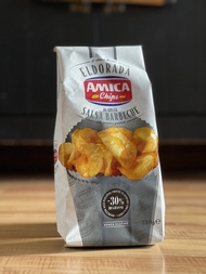 AMICA Eldorada Chips Old Barbecue/BBQ Less 30% Fat 130gm - Product of Italy