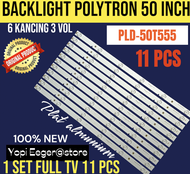 BACKLIGHT TV LCD LED POLYTRON 50 INCH PLD 50T555 BACKLIGHT TV POLYTRON 50 INCH